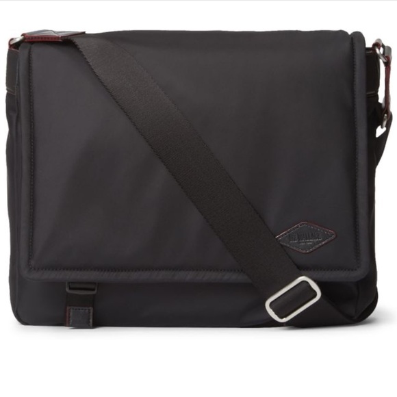 🖤 NEW MZ WALLACE Bleecker Messenger bag black crossbody bag straps nylon unisex